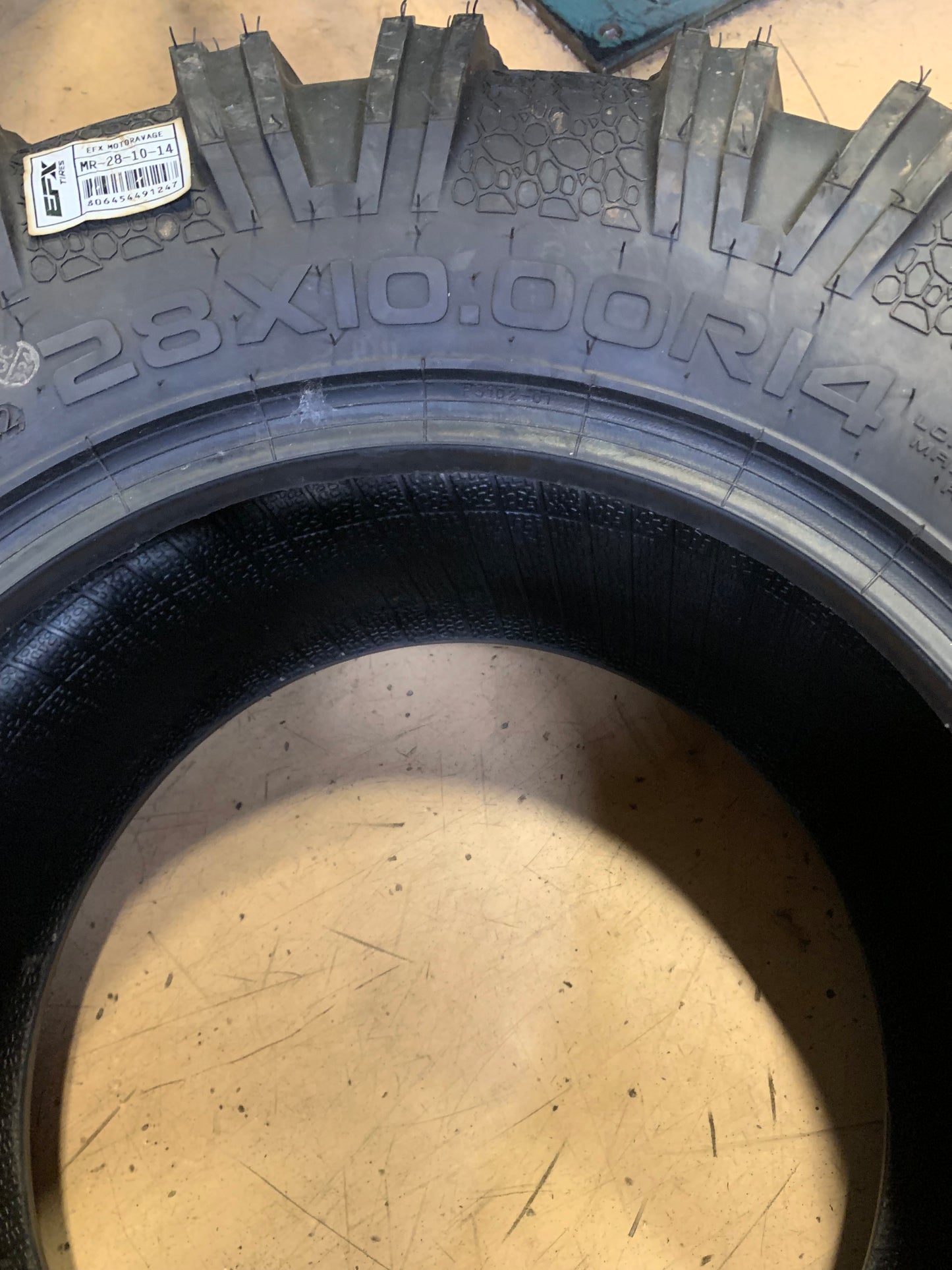 EFX MOTORAVAGE BSW 28 10 14 59M 8 PLY ATV/UTV TIRE MR281014