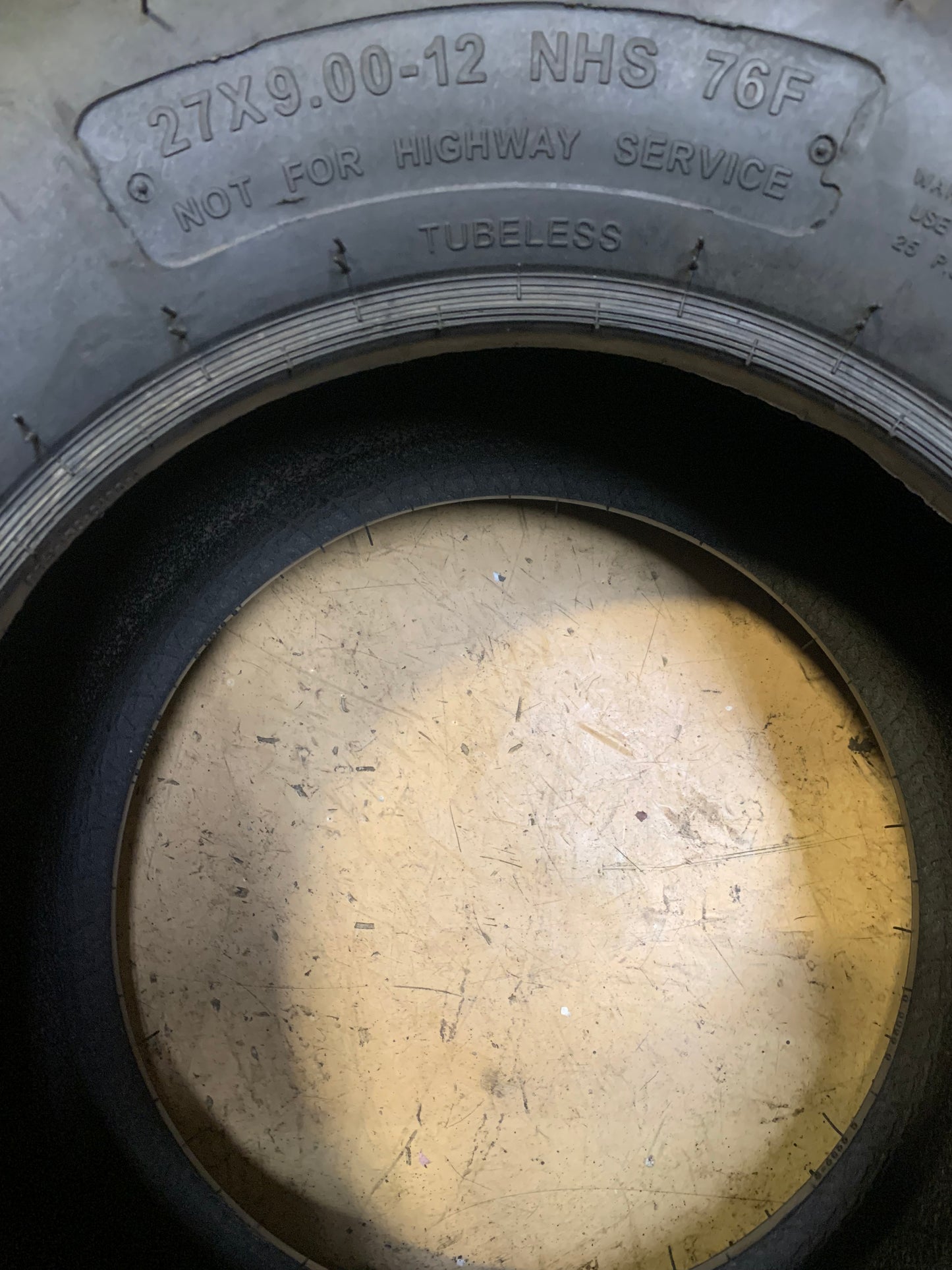 ITP MUD LITE BSW AT 27 9 12 76F 6PLY ATV/UTV TIRE 56A380
