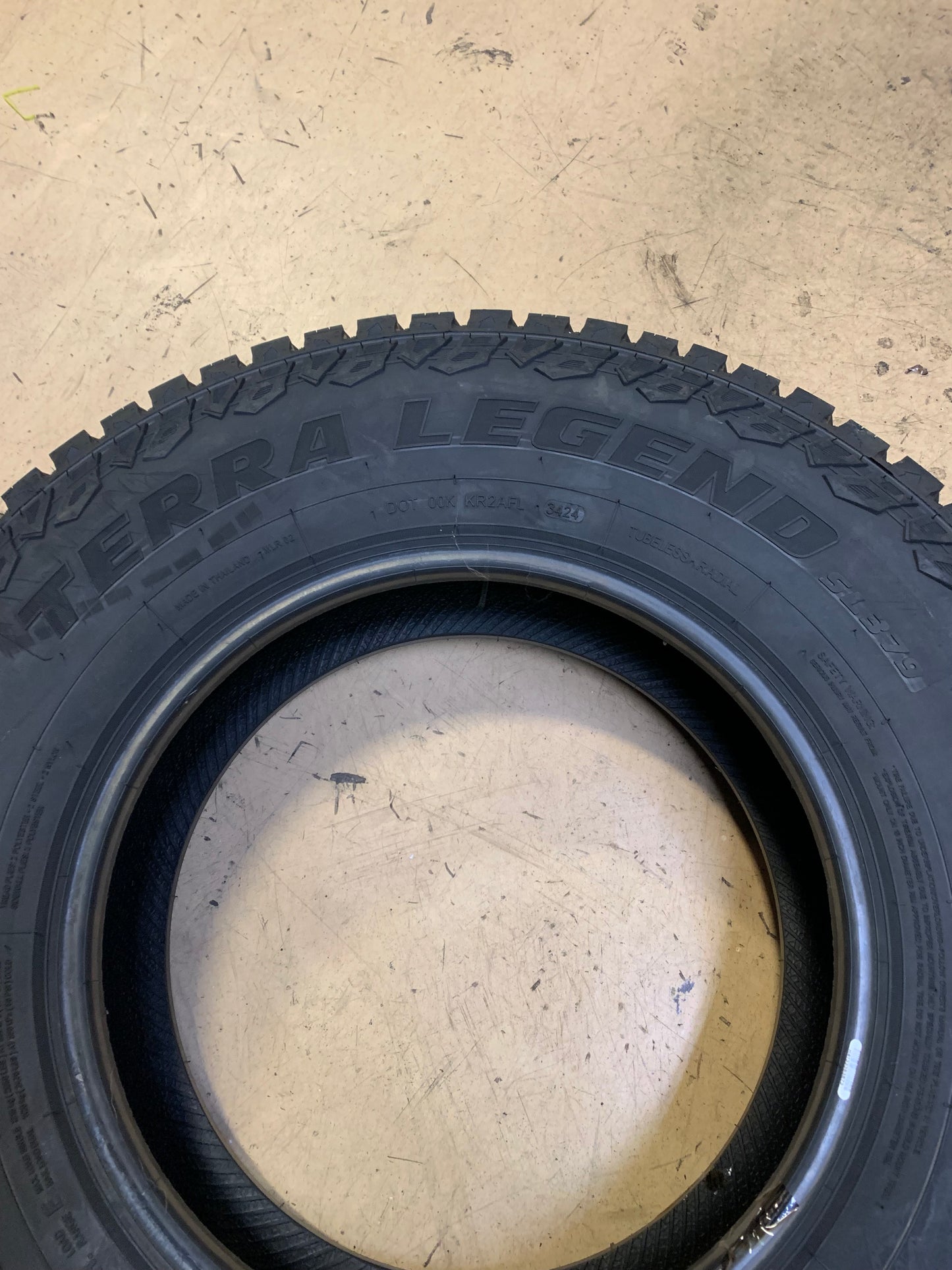 GOODRIDE TERRA LEGEND SL379 BSW LT 215 85 16 115/112S 10PLY ALL TERRAIN TIRE TH44694