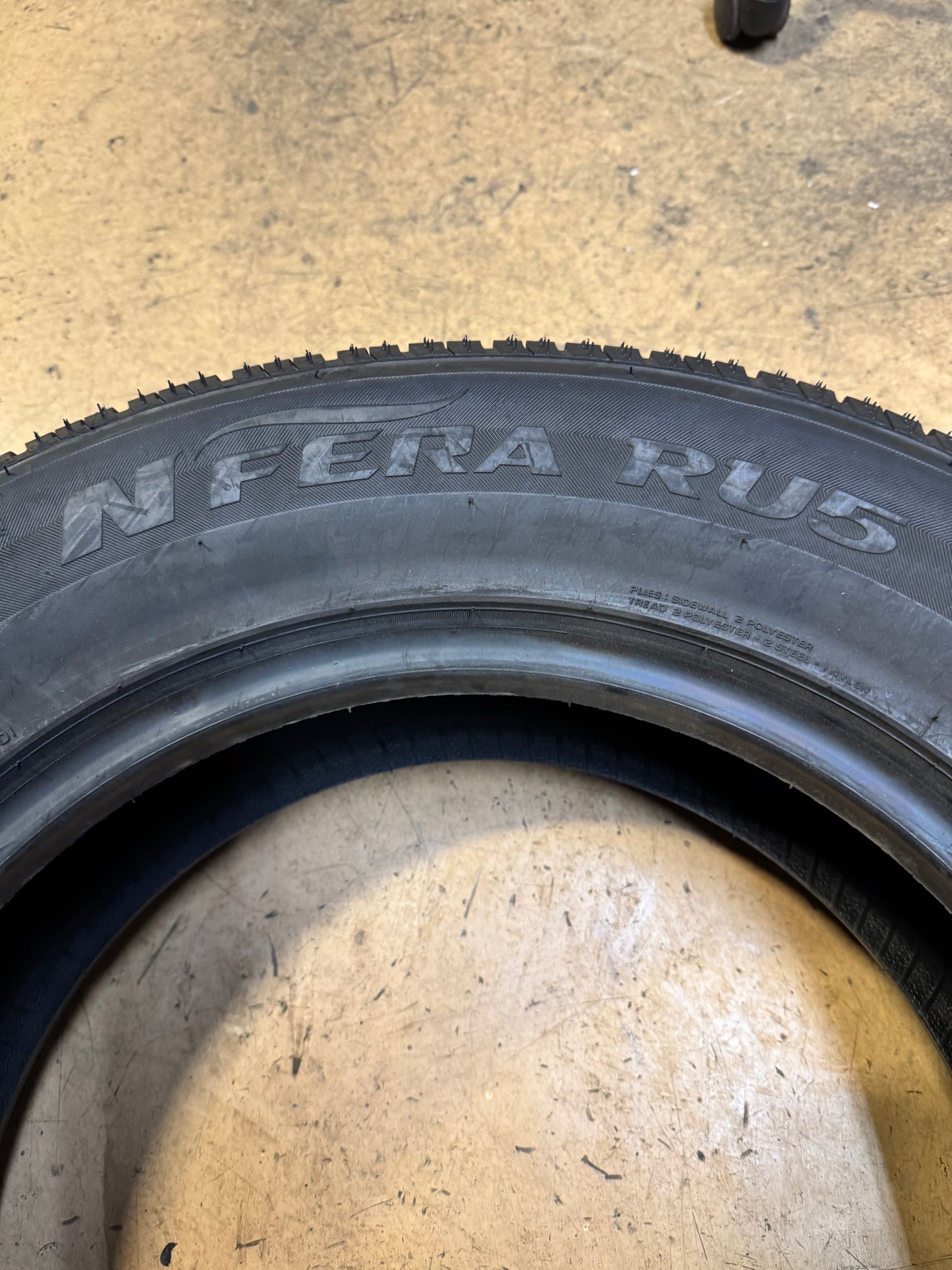 NOS NEXEN NFERA RU5 BSW P 255 60 18 112V XL ALL SEASON TIRE 14391NXK