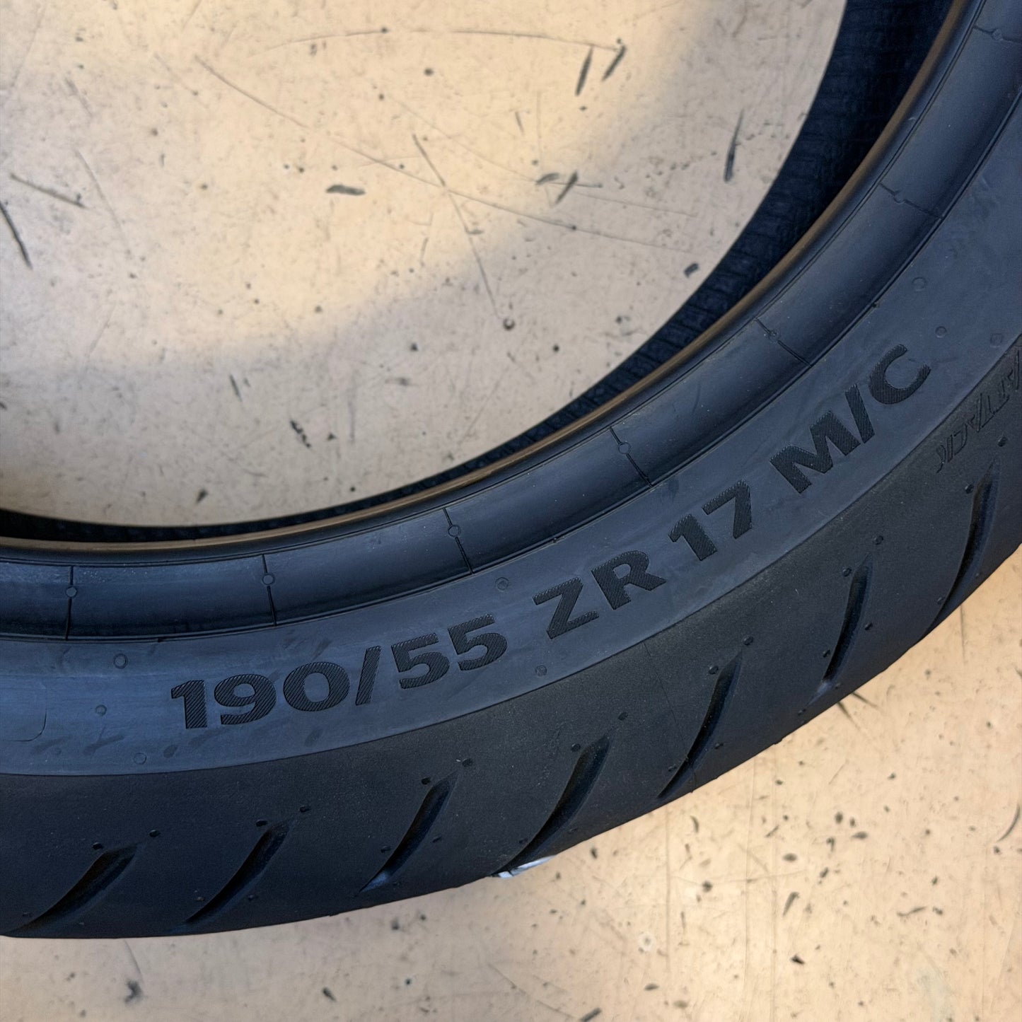 CONTINENTAL CONTI ROAD ATTACK 4 GT 190 55 17 75W REAR MOTORCYCLE TIRE 02447180000