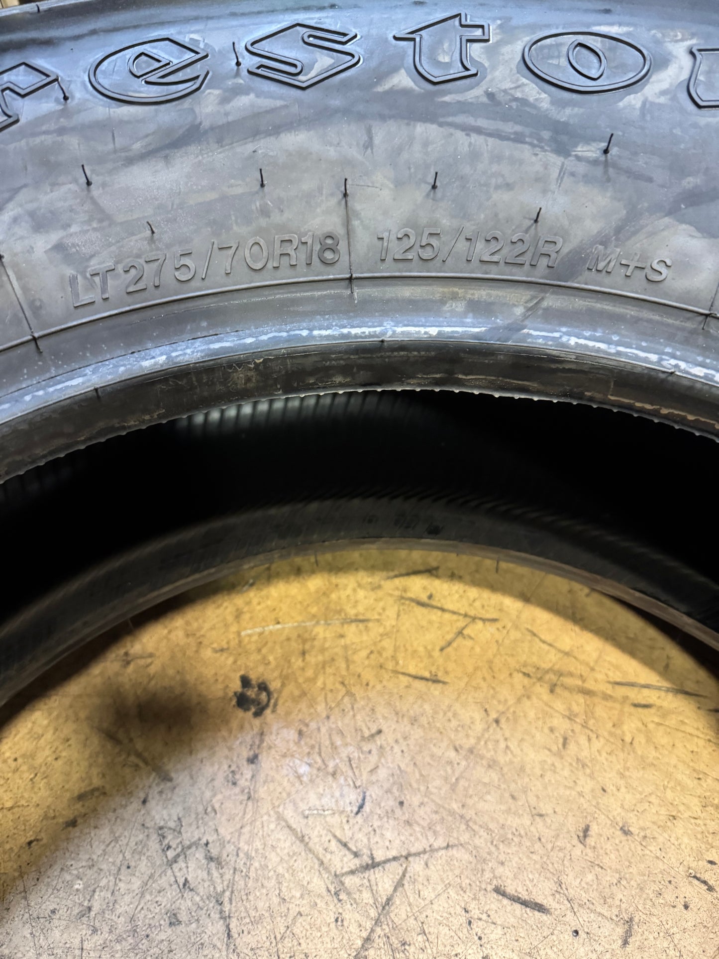FIRESTONE WINTER FORCE LT BSW LT 275 70 18 125/122R 10PLY WINTER TIRE 246403