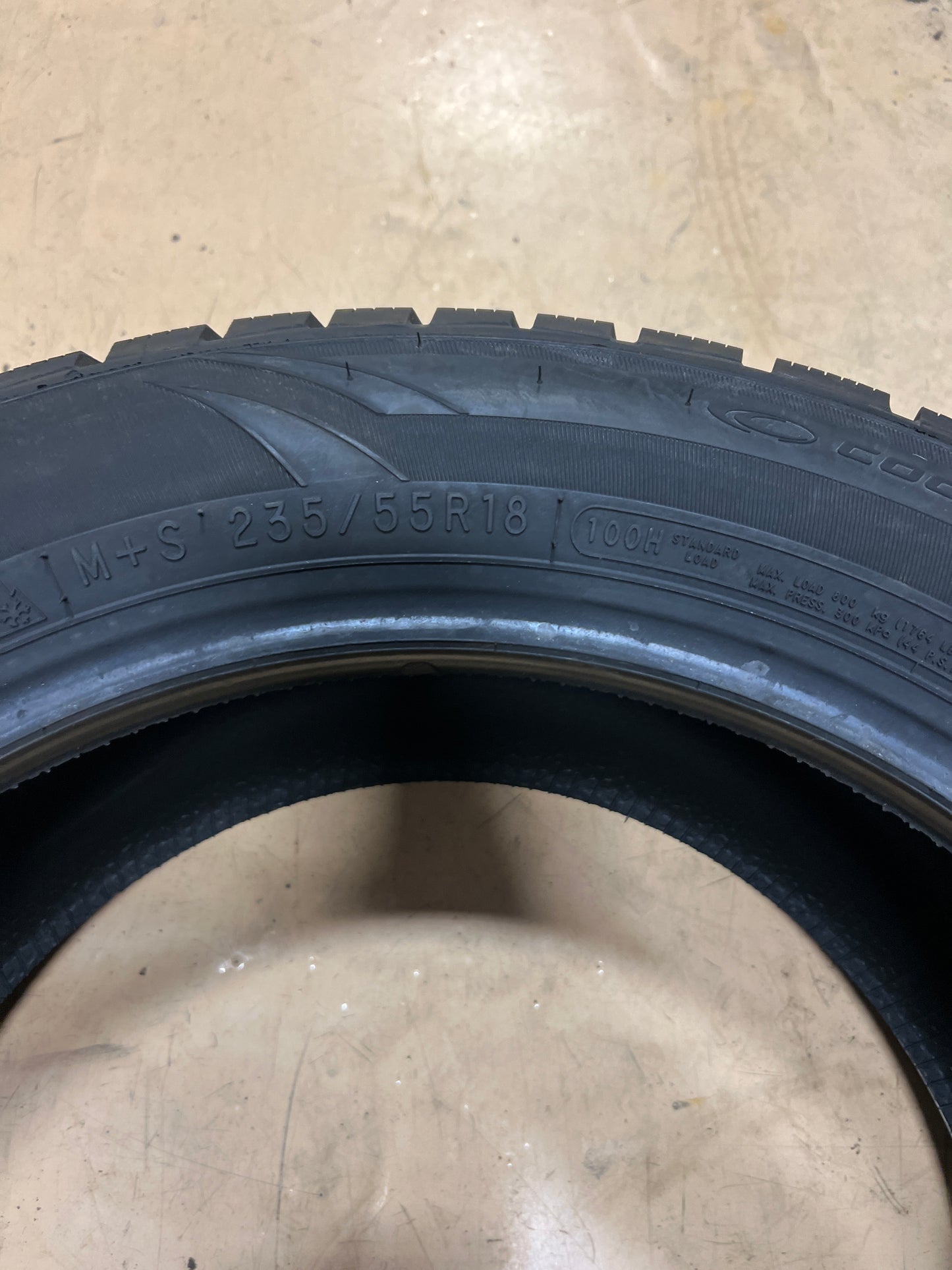 COOPER EVOLUTION WINTER P 235 55 18 100H SL SNOW WINTER TIRE 90000029791