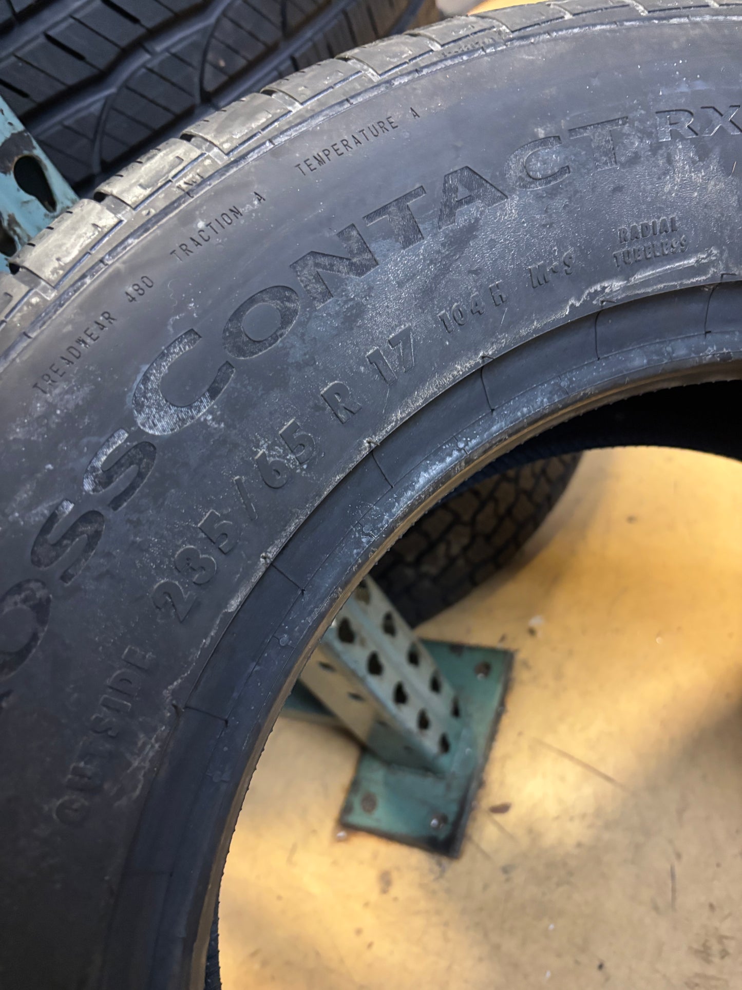 2 CONTINENTAL CROSSCONTACT RX BSW P 235 65 17 104H SL ALL SEASON TIRES 0359230000