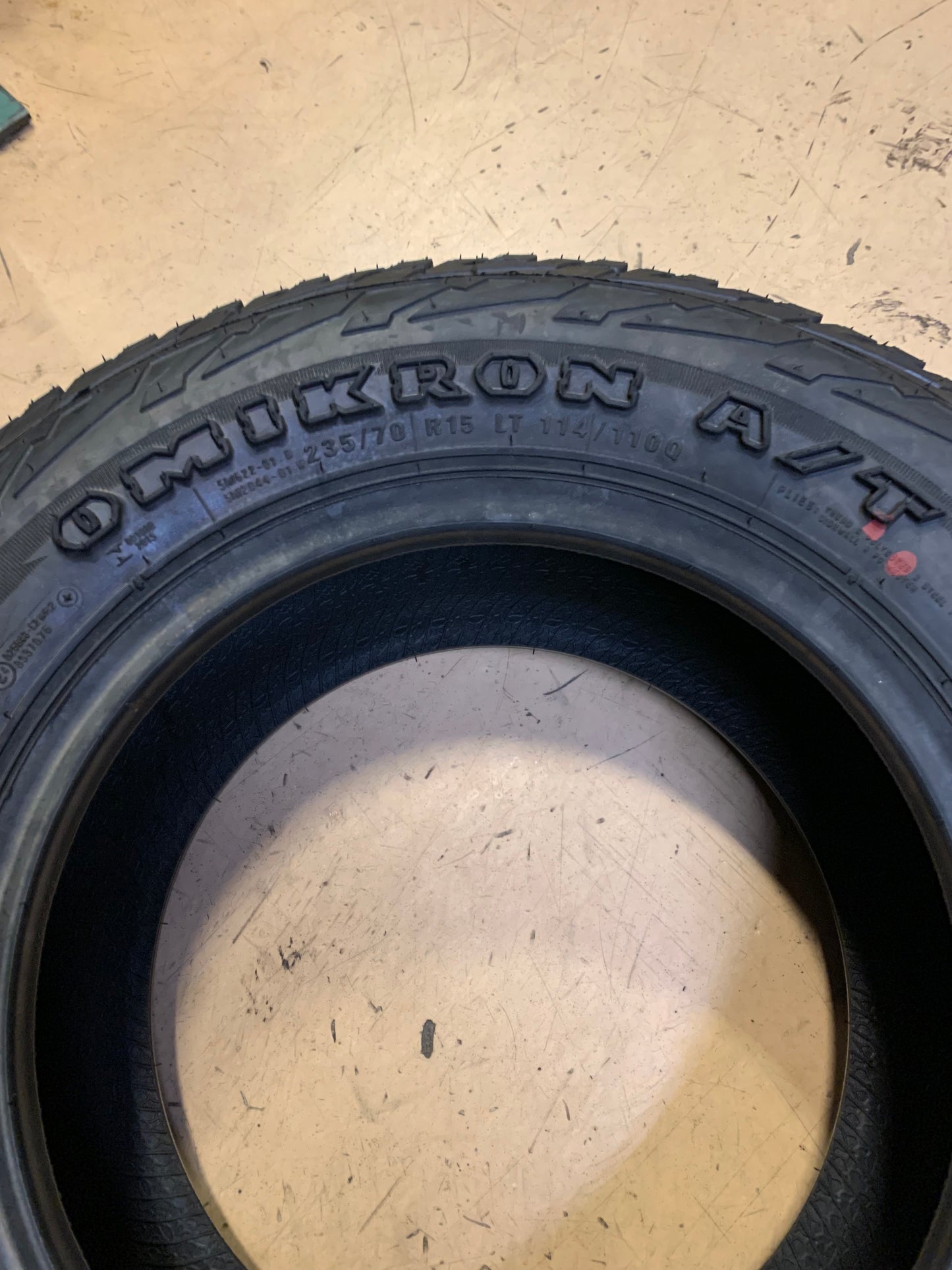 ACCELERA OMIKRON A/T BSW P 235 70 15 114/110Q ALL TERRAIN TIRE 1200042549