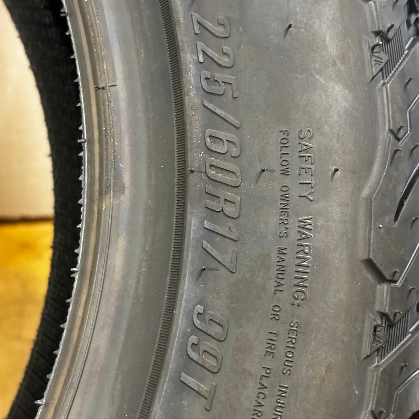 2 POWER HUB PATH RANGER A/T RWL P 225 60 17 99T SL ALL TERRAIN TIRES 22551PH