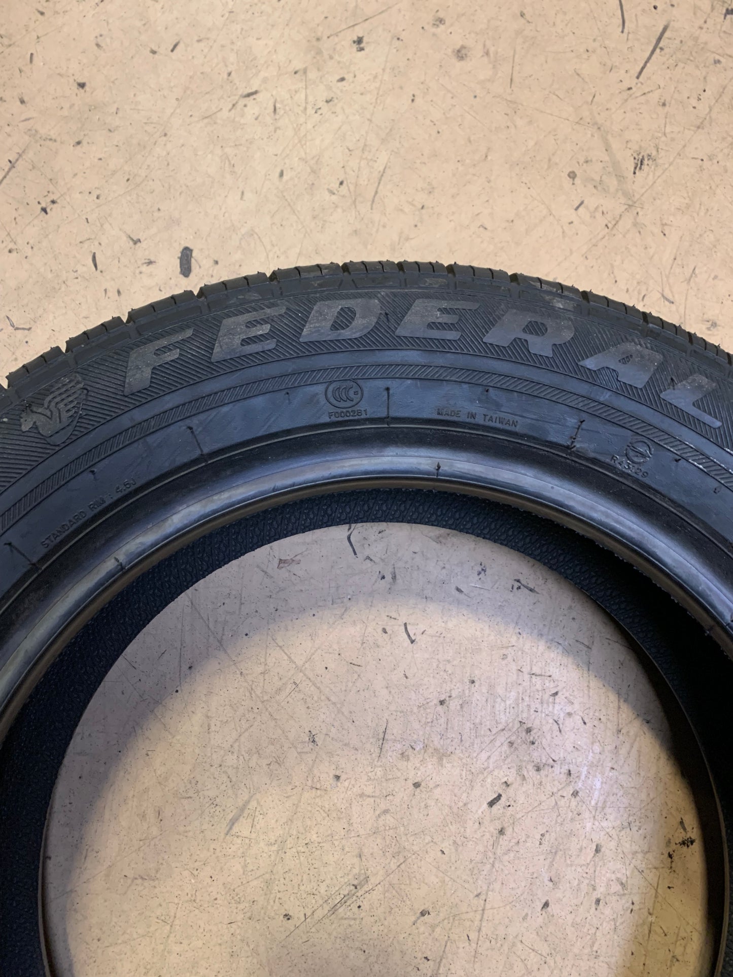 2 FEDERAL SUPER STEEL 657 BSW P 155 65 13 73T ALL SEASON TIRE 125G3AFA