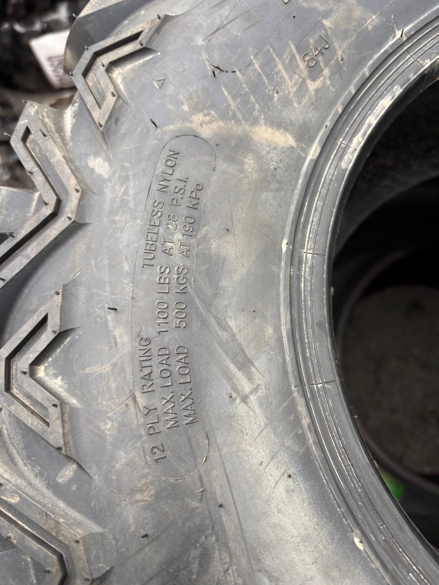 WOLF PACK P350 BSW LT 27 9 12 84J 12PLY ATV/UTV TIRE WD3029