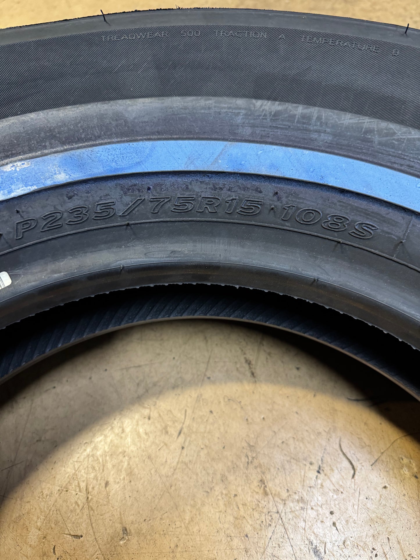 HANKOOK OPTIMO H724 NWW P 235 75 15 108S XL ALL SEASON TIRE 1010988