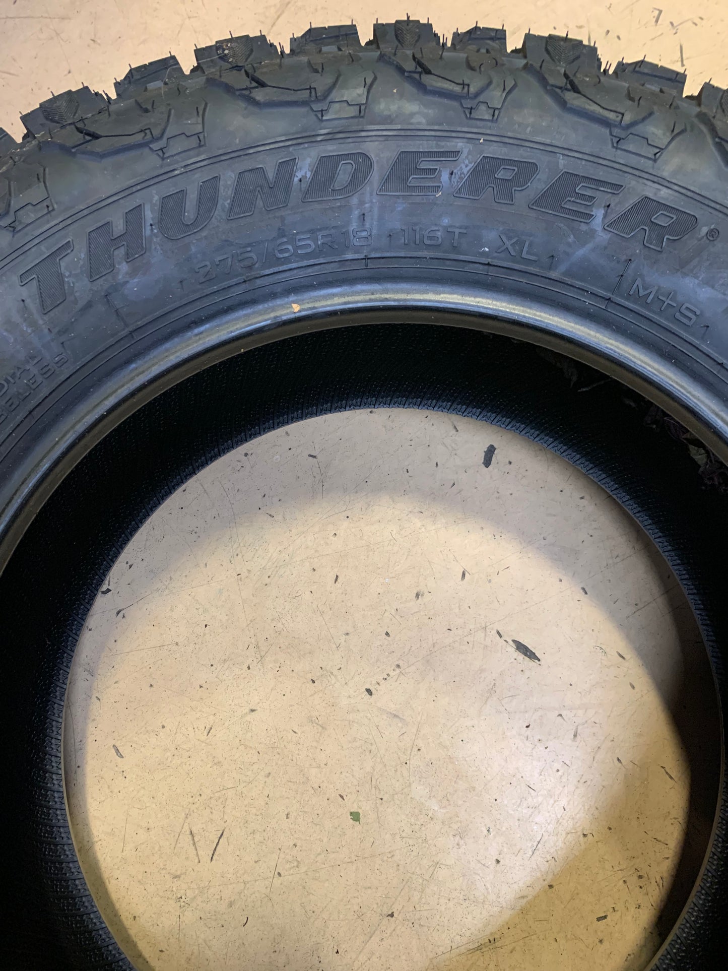 THUNDERER RANGER ATR BSW P 275 65 18 116T XL ALL TERRAIN TIRE TH1106