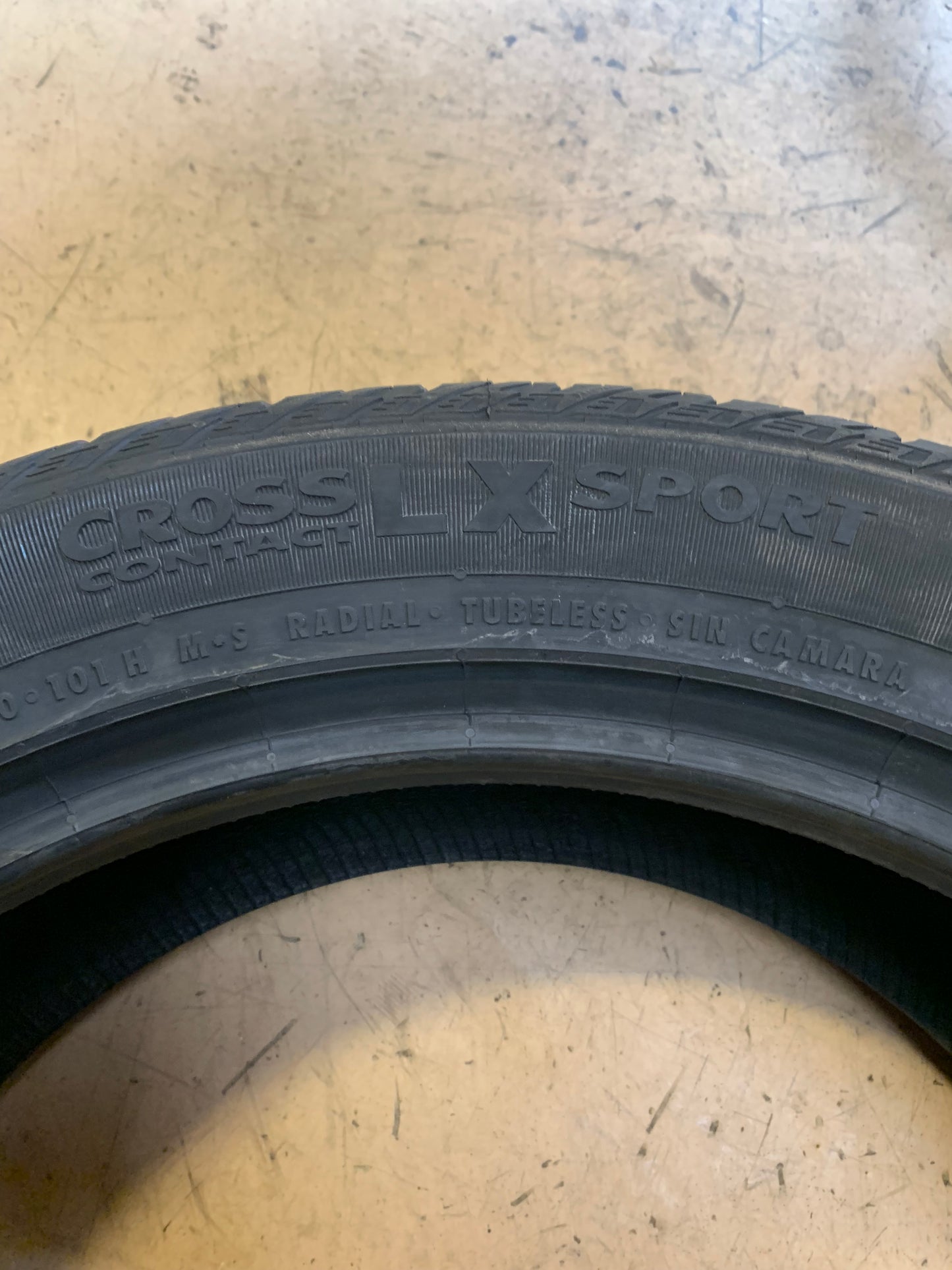 CONTINENTAL CROSSCONTACT LX SPORT (AO) BSW P 255 45 20 101H TIRE 15501890000