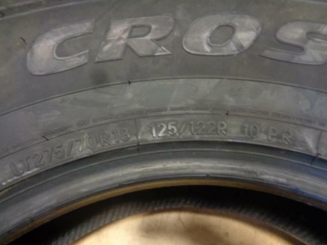 1 NEW TIRE NITTO CROSSTEK 2 LT 275 70 18 125/122R LRE/10PLY 452590