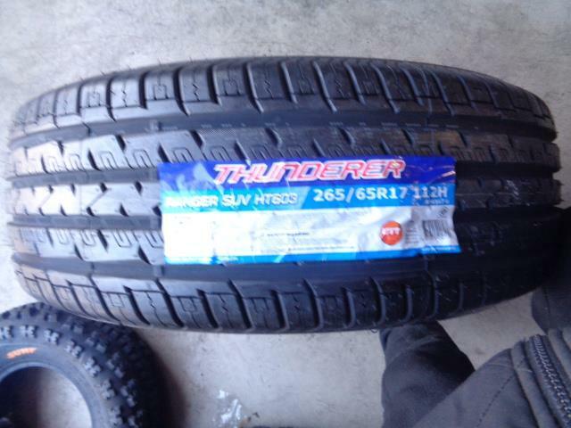 1 New Tire THUNDERER Ranger SUV HT603 P 265 65 17 112HV SL TH0810 SU7