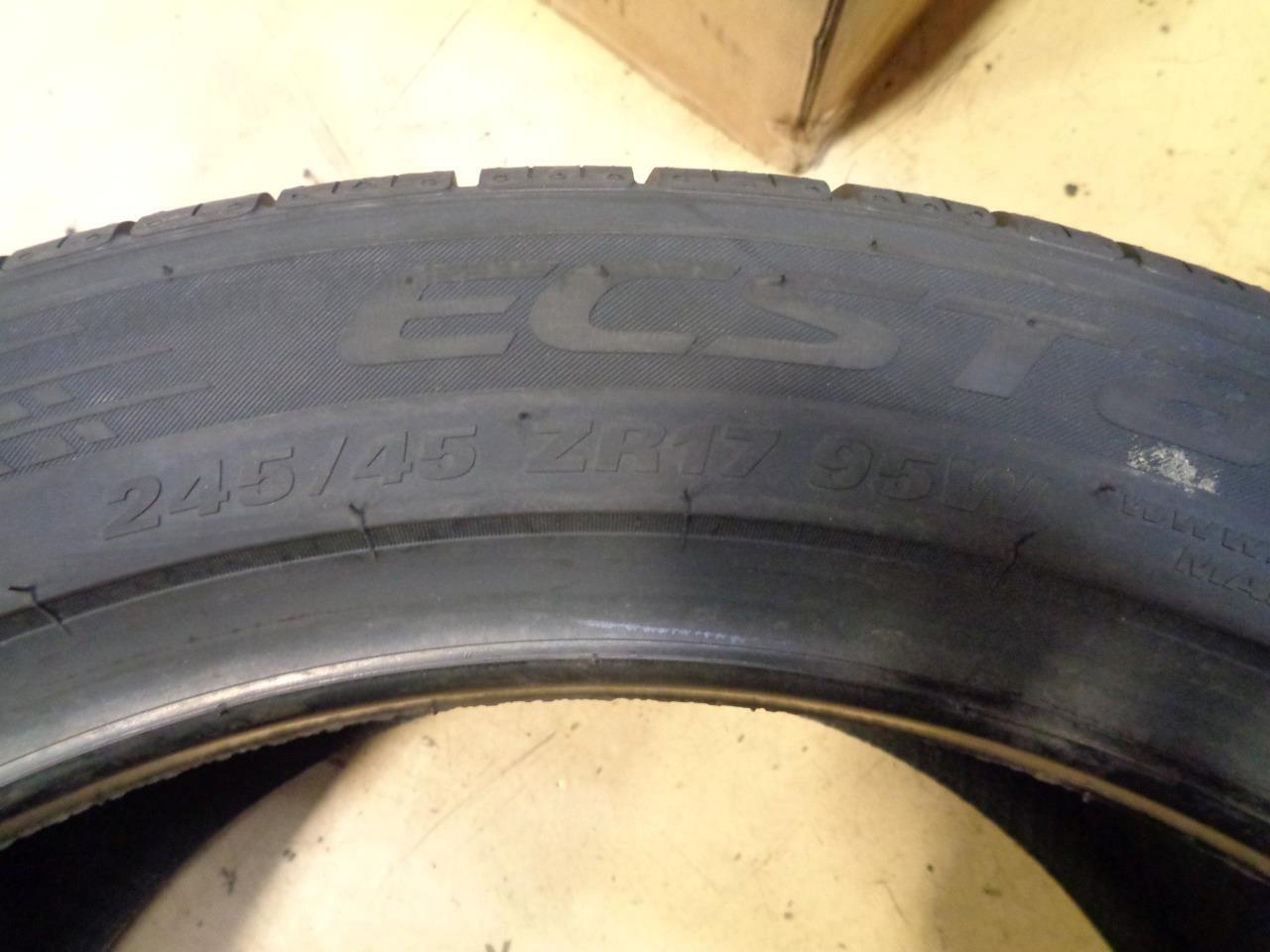 1 NEW TIRE KUMHO ECSTA PA51 245 45 17 95W SL 2248013