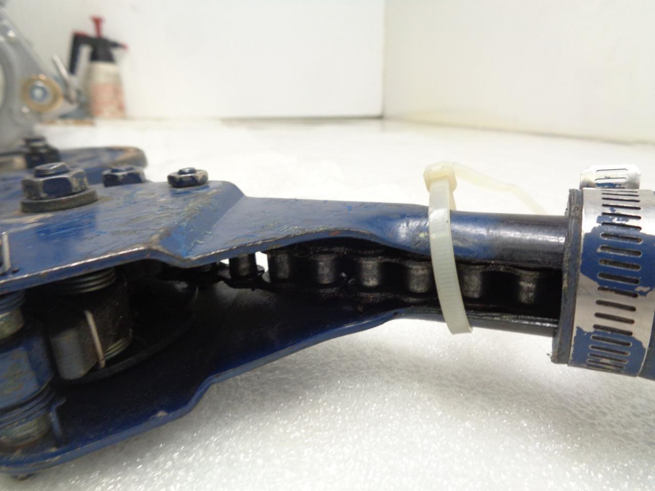 USED H.K. PORTER CHAIN RATCHETING COPPER AND ALUMINIUM CUTTER UNKNOWN MODEL R27