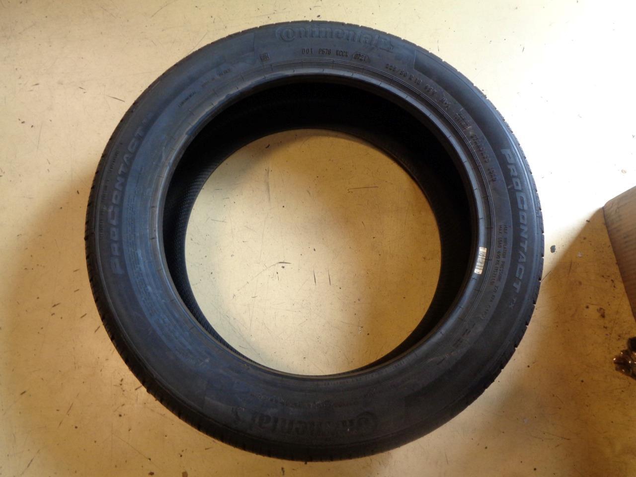 2 CONTINENTAL PROCONTACT TX P 225 50 18 95V SL ALL SEASON TIRES 03573110000 CQ2