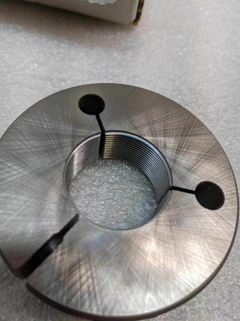 GAGE ASSEMBLY 1 3/8-20 UN-2A LEFT HAND GO CHROME THREAD GAUGE 1 .3411 NEW R22T9