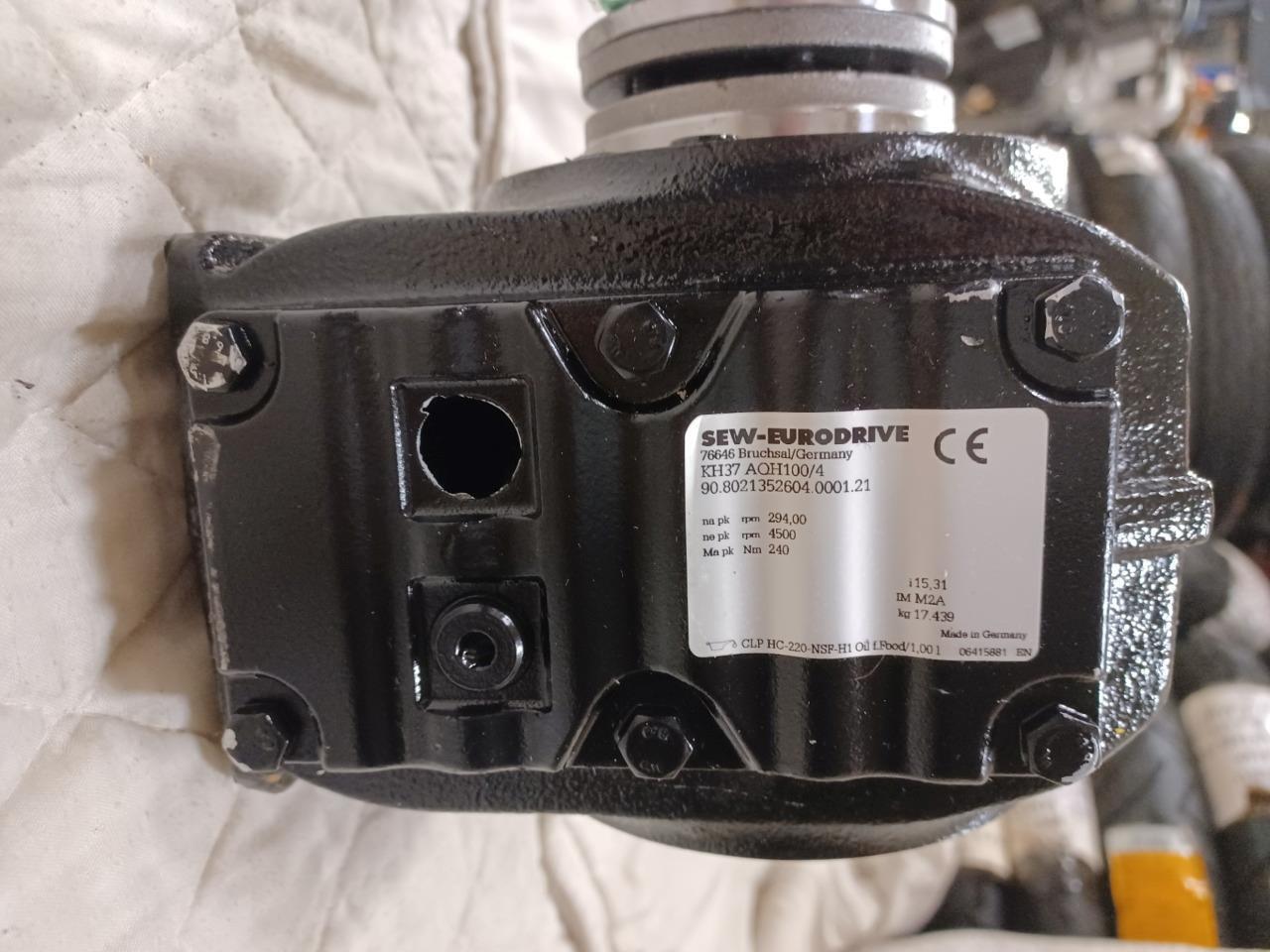 1 NEW SEW EURODRIVE GEAR MOTOR KH37 AQH100/4 90.8021352604.0001.21 BSRG5