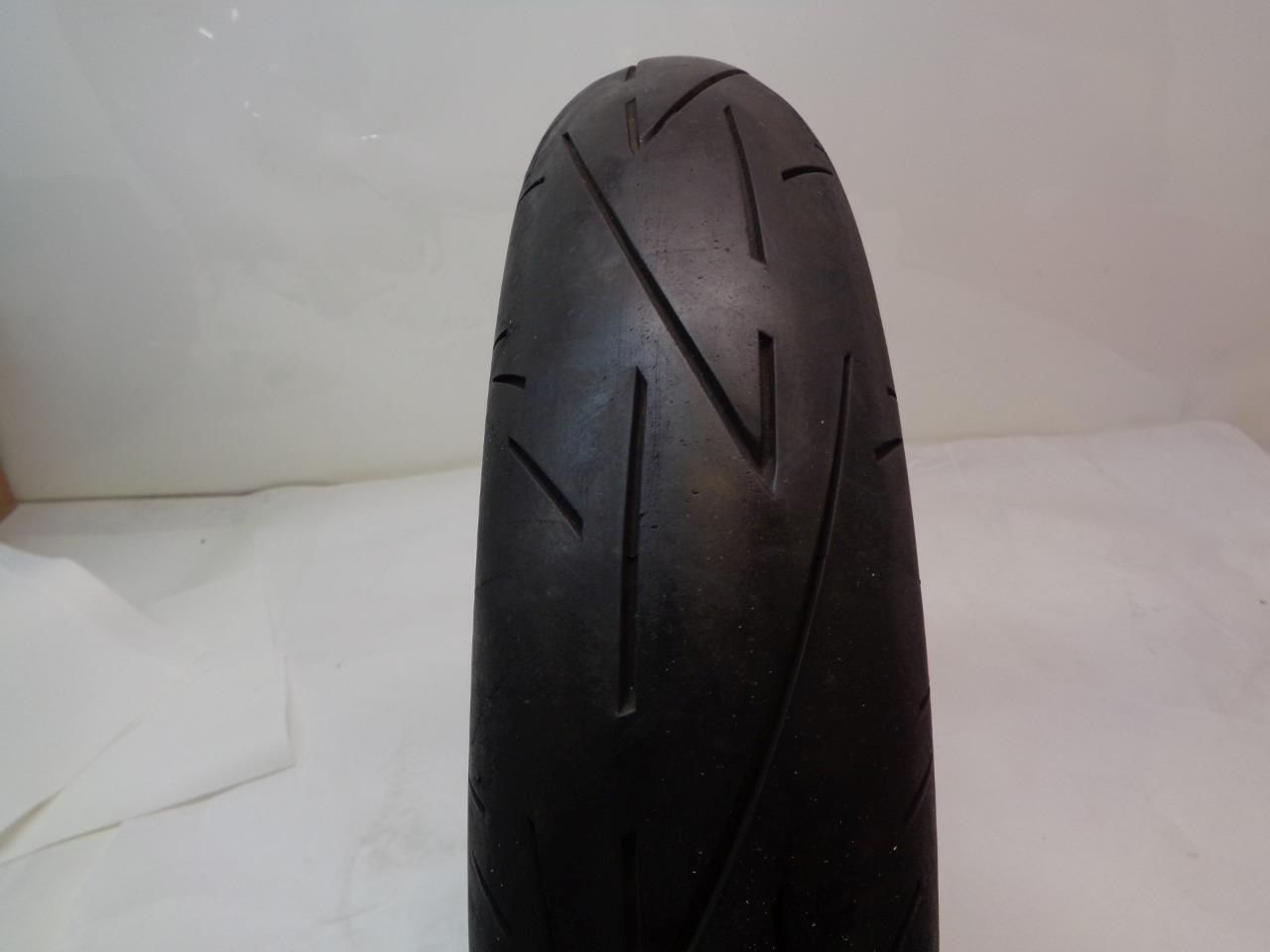 USED EXCEL TAKASAGO 17X3.5 WHEEL CONTINENTAL CONTISPORT ATTACK 2 120/70ZR17 SR