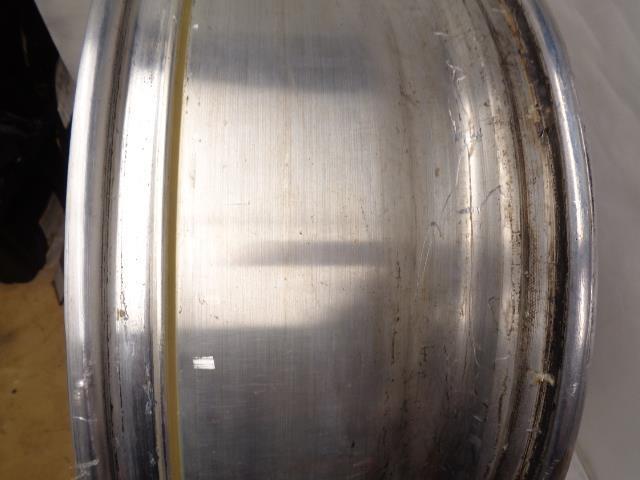 USED CUSTOM SILVER THREE PIECE WHEEL 23X9 5X112 6" BACKSPACE WR