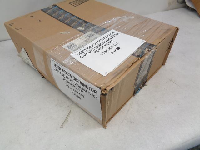 USED BOSCH DISTRIBUTOR CAP AND WIRES/CABLES for PORSCHE 911 1 235 522 413 R25