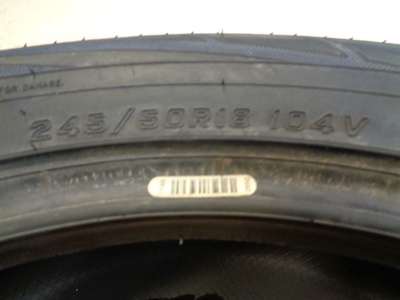 1 NEW FALKEN HS449 EUROWINTER P 245 50 18 104V XL SNOW WINTER TIRES 28492820 Q1