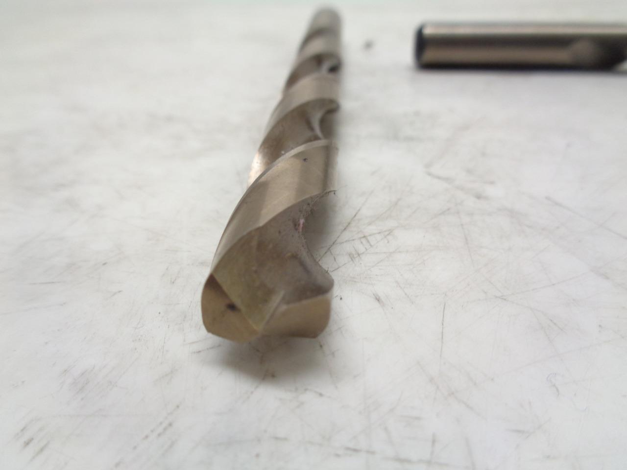 NEW PAIR OF C-L CARBIDE END MILLS 31/64"x3-3/4" 2 FLUTES R22T6BB