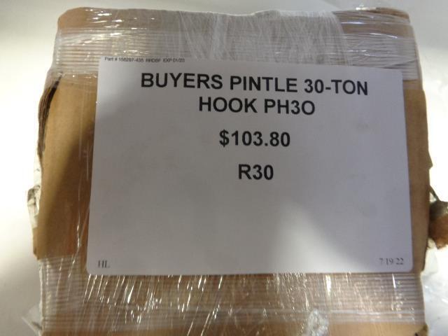 BUYERS PINTLE 30-TON HOOK PH30 R30