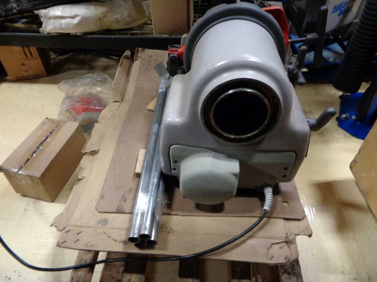 1 NEW ROTHENBERGER SUPERTRONIC 4 SE 4" THREADING MACHINE 230V 63006