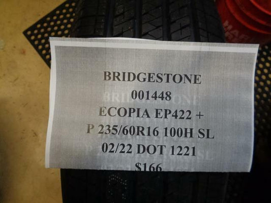 1 New Tire BRIDGESTONE Ecopia EP422+ P 235 60 16 100H SL 1448