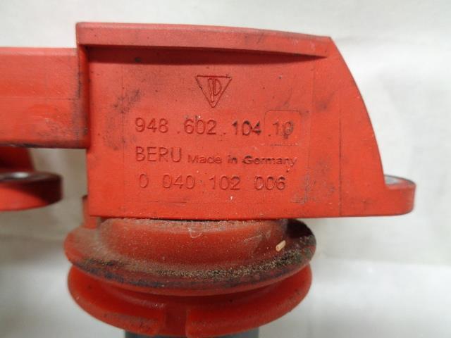 USED PAIR BERU IGNITION COILS PORSCHE CAYENNE 4.8L ZSE 042 948 602 104 10 R20T8