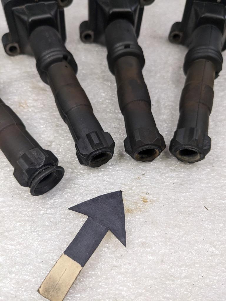 PORSCHE 99660210200 SET OF IGNITION COILS BERU FOR PORSCHE 996/986 USED R21