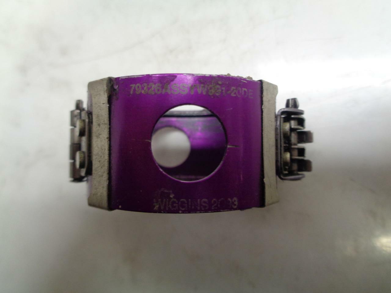 USED SET OF WIGGINS CLAMPS 2-1/2", 1-1/4", 5/8" R11 TB
