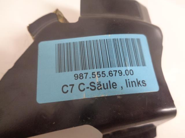 1 USED GENUINE PORSCHE 987.555.679.00 SUN VISOR BRACKET LEFT REAR CAYMAN R21