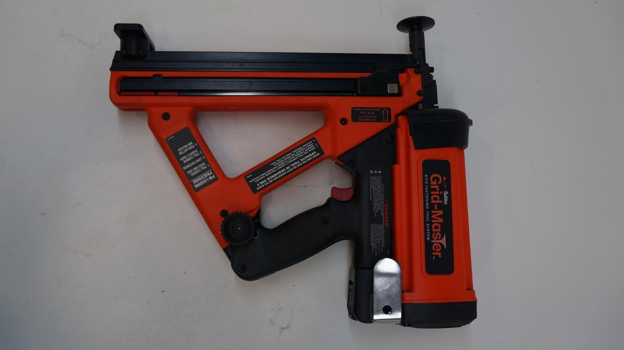 USED BUILDEX GRID-MASTER EIFS FASTENING TOOL SYSTEM TF1100BX & FLAT NOSE SR