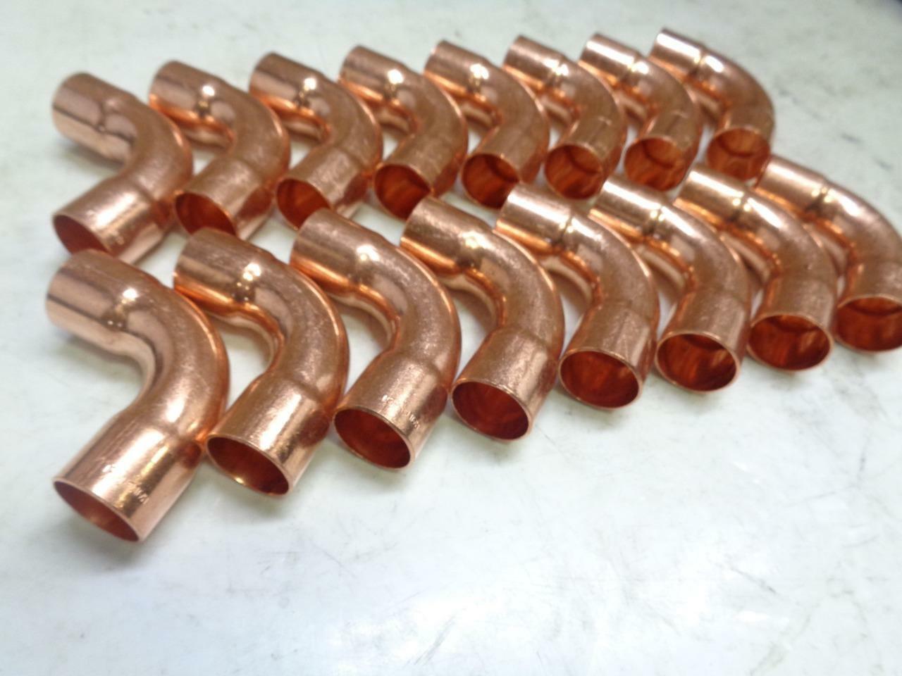 1 NEW PACK OF 16 HAILIANG HL15-242-0100 7/8" 90 DEG. ELBOW COPPER FITTINGS R10TC