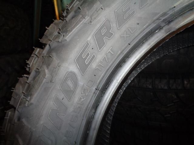 2 THUNDERER RANGER ATR P 275 55 20 117T SL ALL TERRAIN TIRES TH1105 CQ3