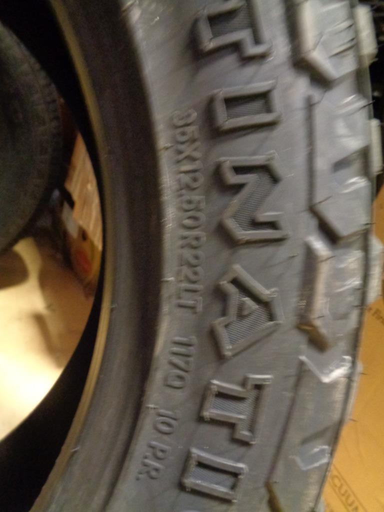 1 NOS FIRESTONE DESTINATION MT2 35 12.5 22 117Q LRE TIRE 003814 Q1