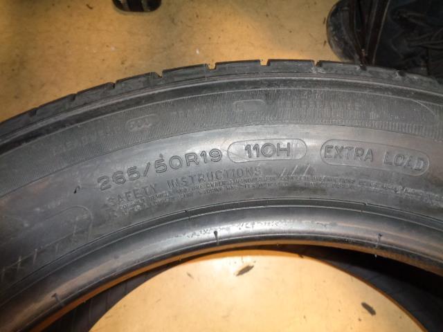 2 MICHELIN PRIMACY MXM4 (*) BMW ZP RUNFLAT P 265 50 19 110H XL TIRES 68949 BQ4
