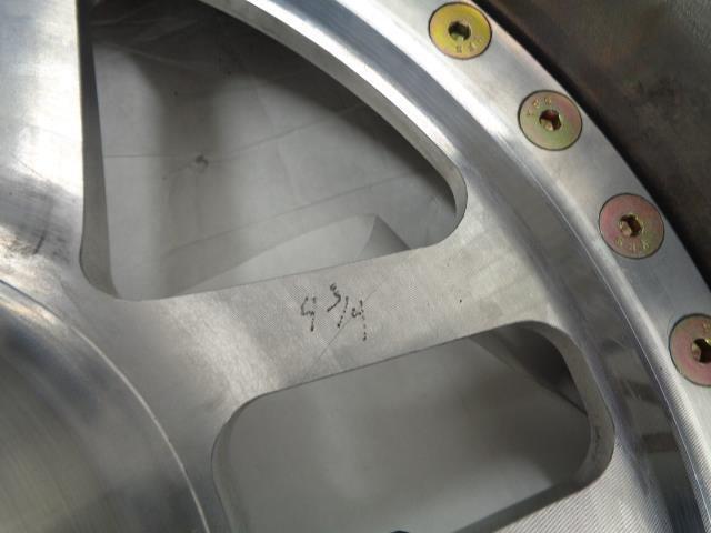 USED CUSTOM POLISHED 18X12 5X4.75 ET 50.50 DRAG BEADLOCK WHEEL W/TOYO TIRE B2