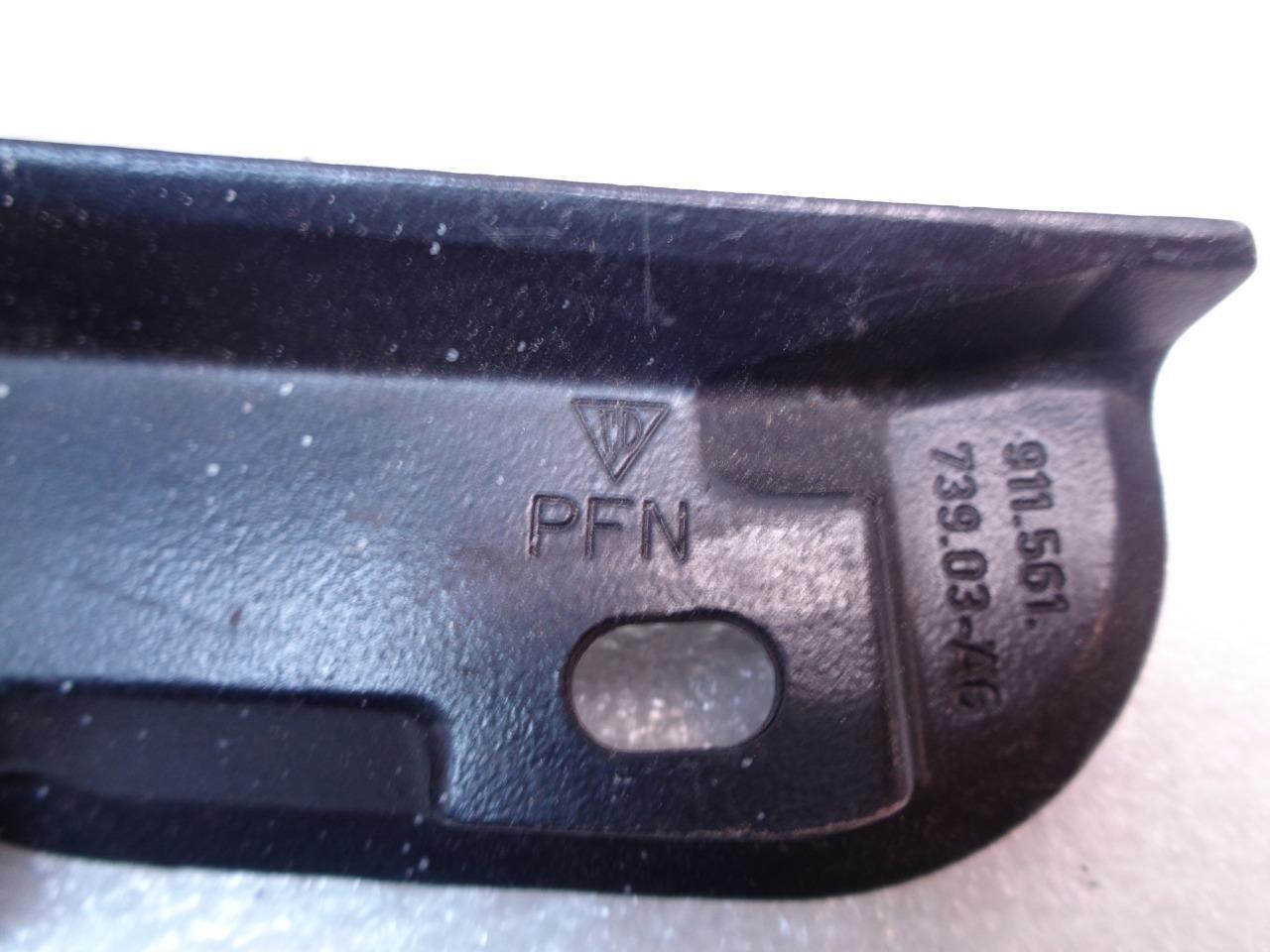 USED GENUINE PORSCHE LEFT CONVERTIBLE TOP LATCH GUIDE 911 561 739 03 R21SPB