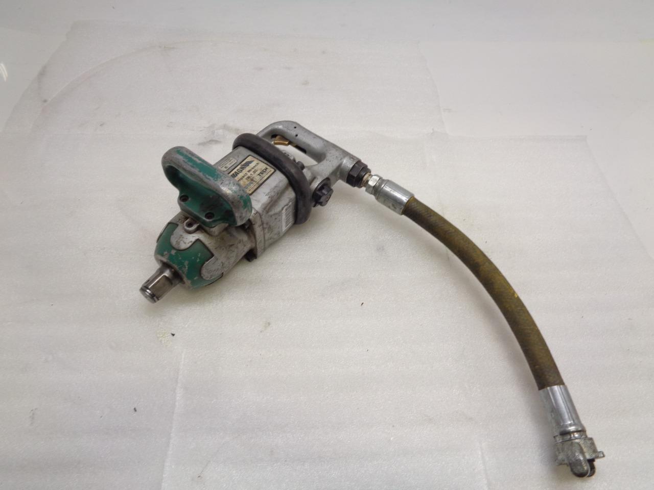 USED BOLTTECH MANNINGS REAR HANDLE 1" IMPACT WRENCH 1,700ft/lb IW1.00 GREEN H2