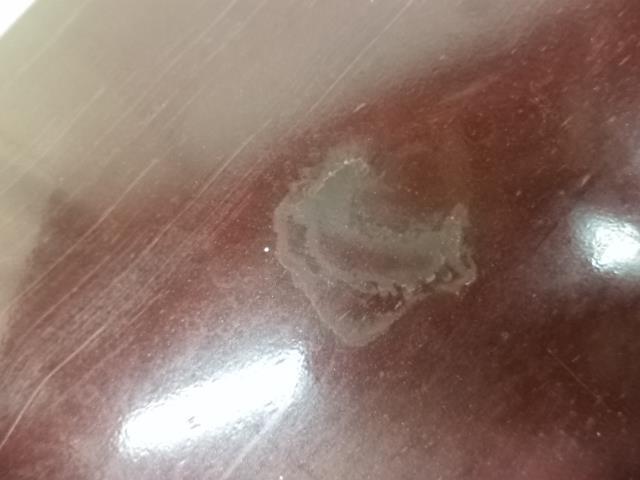 USED GENUINE PORSCHE ROCKER PANEL 928 559 086 02 PASSENGER SIDE BURGUNDY R20