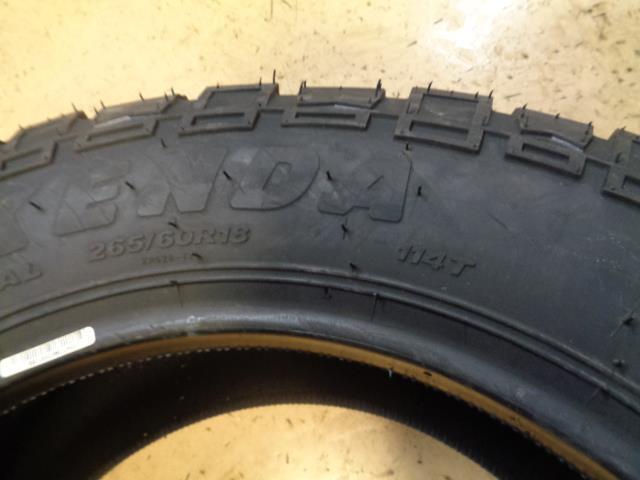 KENDA KLEVER AT 2 BSW P 265 60 18 114T SL ALL TERRAIN TIRE 628028 CQ3