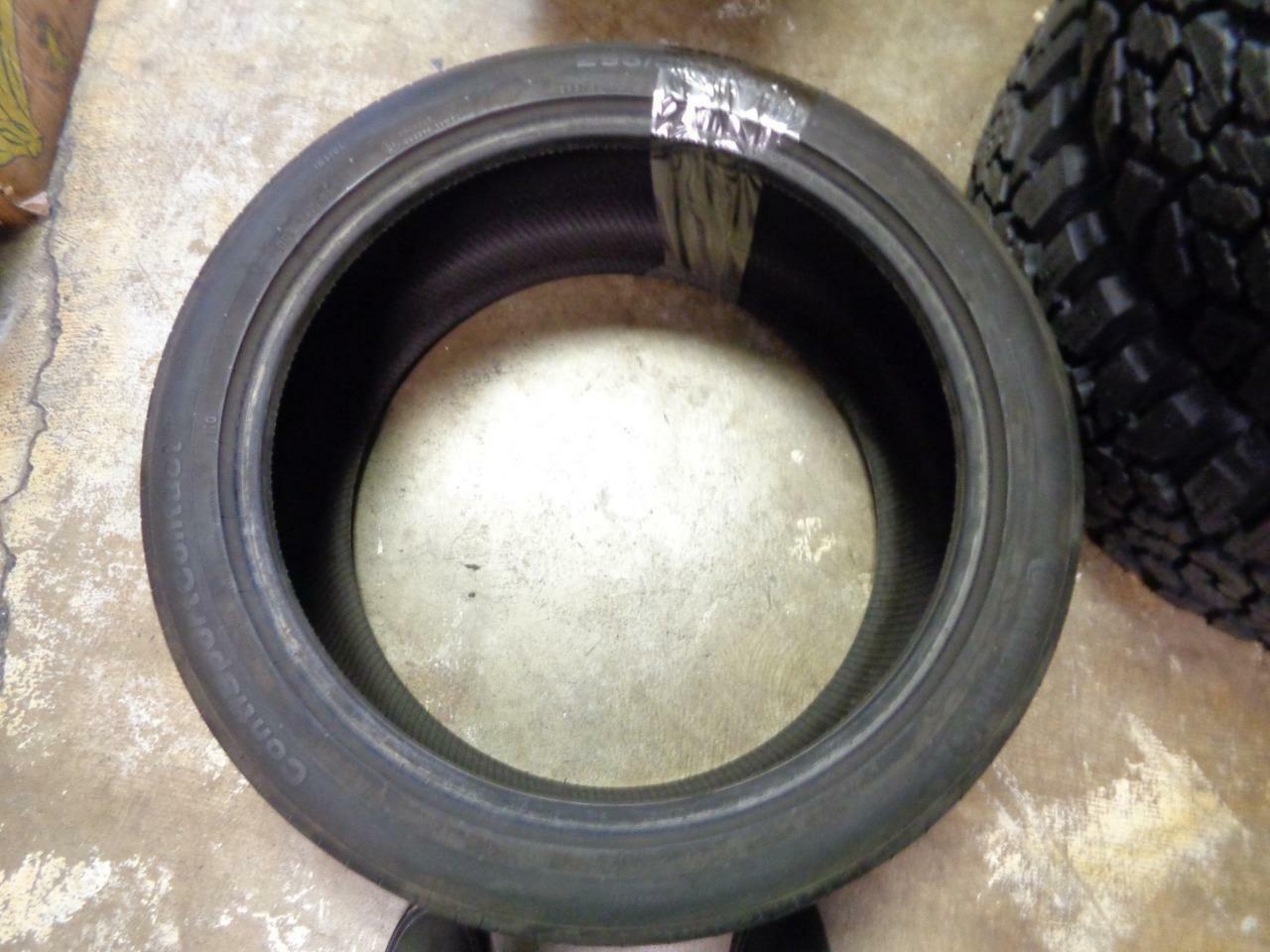 1 USED CONTINENTAL CONTISPORTCONTACT 5P (N0) 295 35 21 103Y 3/32" TIRE 354228000