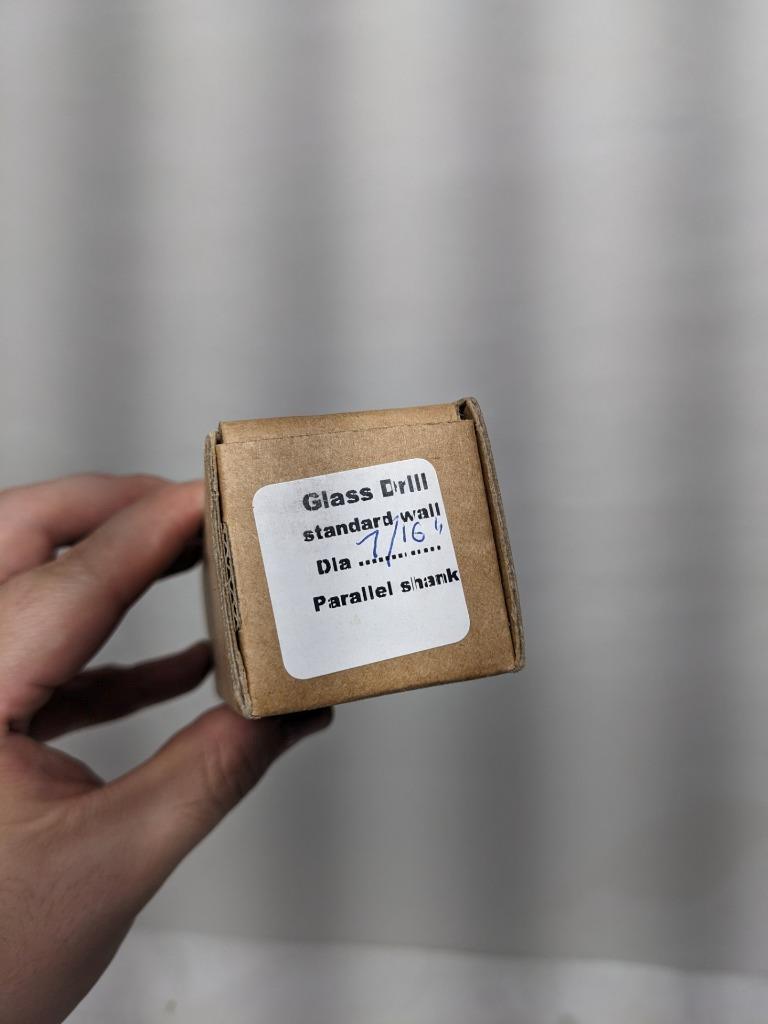 CRL DCD716 378438 7/16" DCD SERIES ELECTRO-FORMED DIAMOND DRILL NEW D0