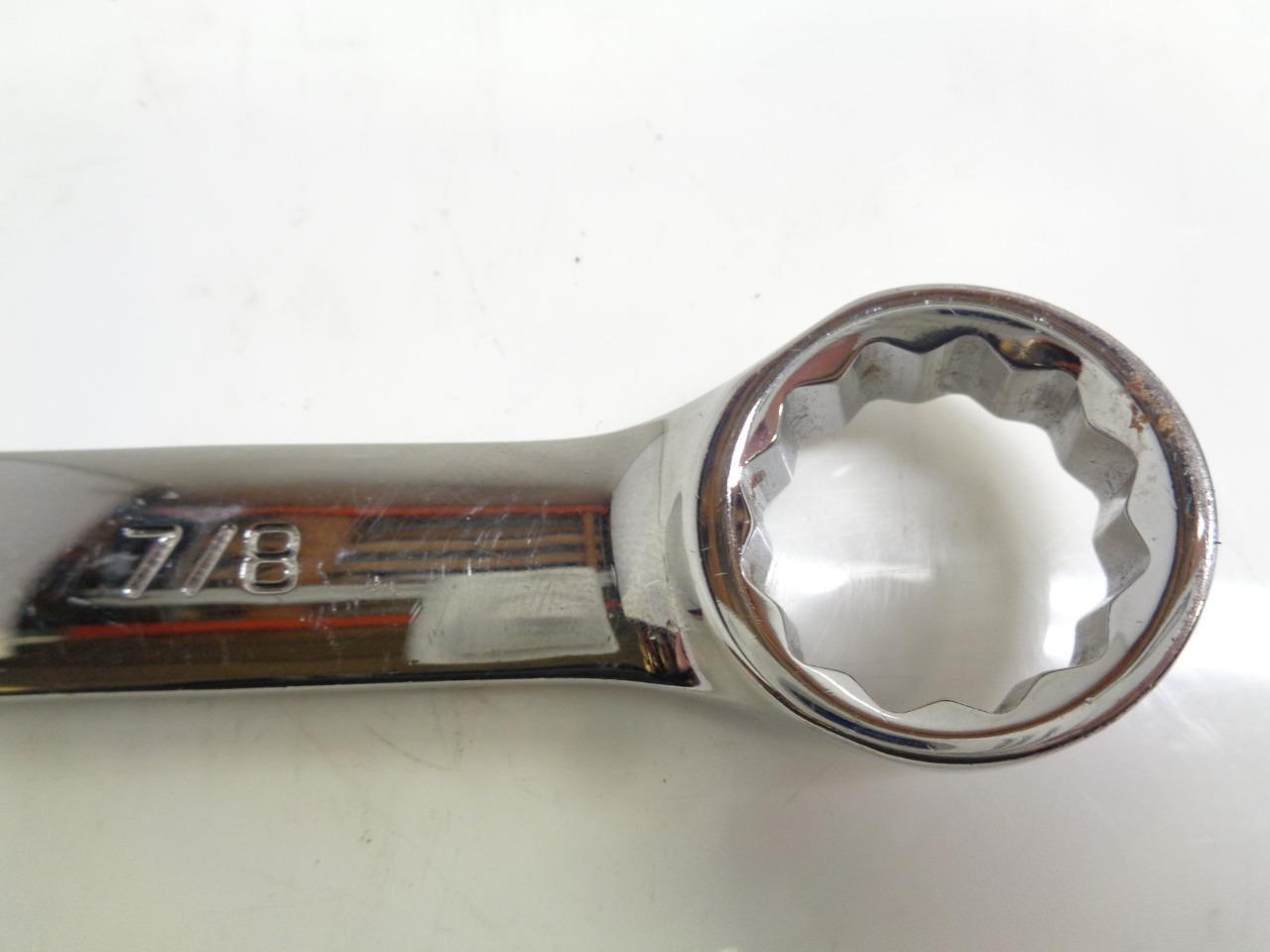 1 NEW ARMSTRONG 12" LONG 12 POINT 7/8" COMBINATION WRENCH CHROME 25-228 R22T4