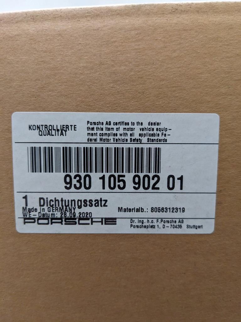 PORSCHE 93010590201 ENGINE VALVE COVER GASKET KIT FOR 911 NEW PGB2TA