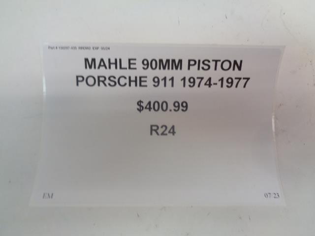 MAHLE 90MM PISTON PORSCHE 911 1974-1977 R24