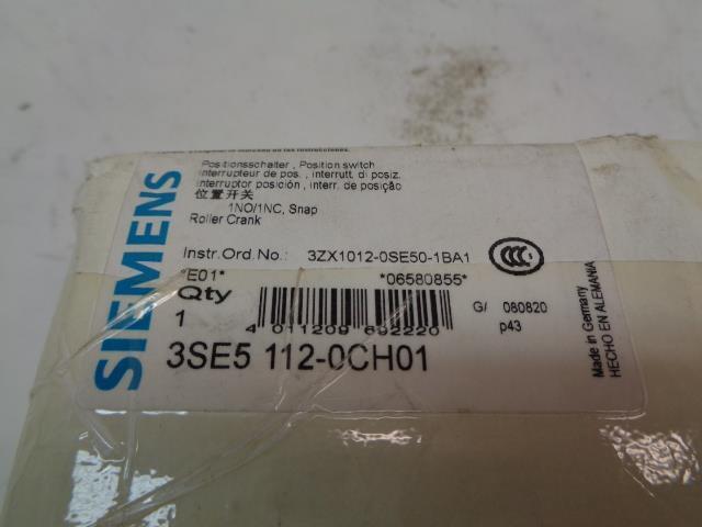 1 NEW SIEMENS POSITION SWITCH 3SE5-112-0CH01 R4TE